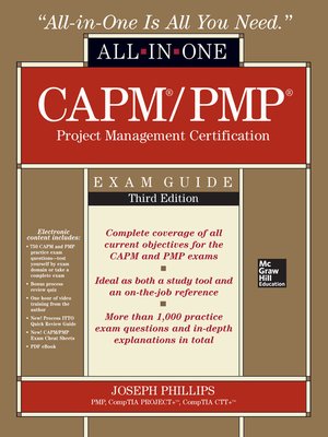 cover image of CAPM/PMP Project Management Certification All-In-One Exam Guide